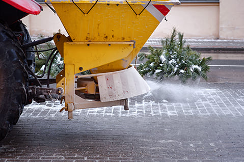 Salting for Ice in Pepper Pike, OH